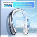 Ventilateur de Cou Sans Lames — Rechargeable USB, 9h d'Autonomie